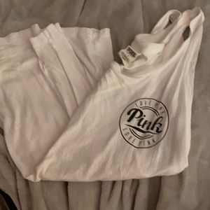 Vs pink leopard tank large